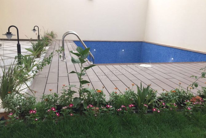 Wood Plastic Composite Outdoor Decking In Saudi Arabia