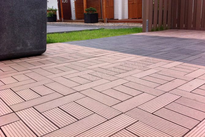 WPC Decking In Russia