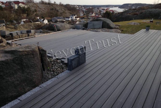 WPC Decking Project In Norway