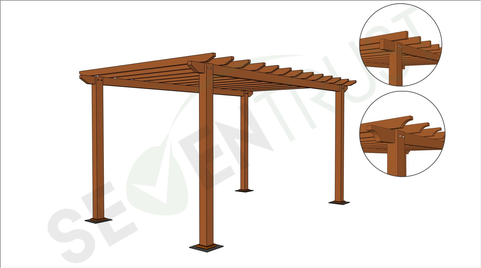 Composite Pergola