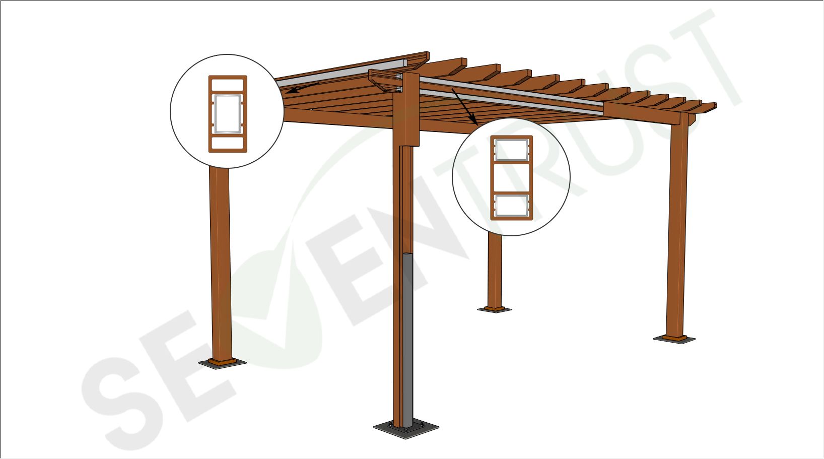 Composite Pergola