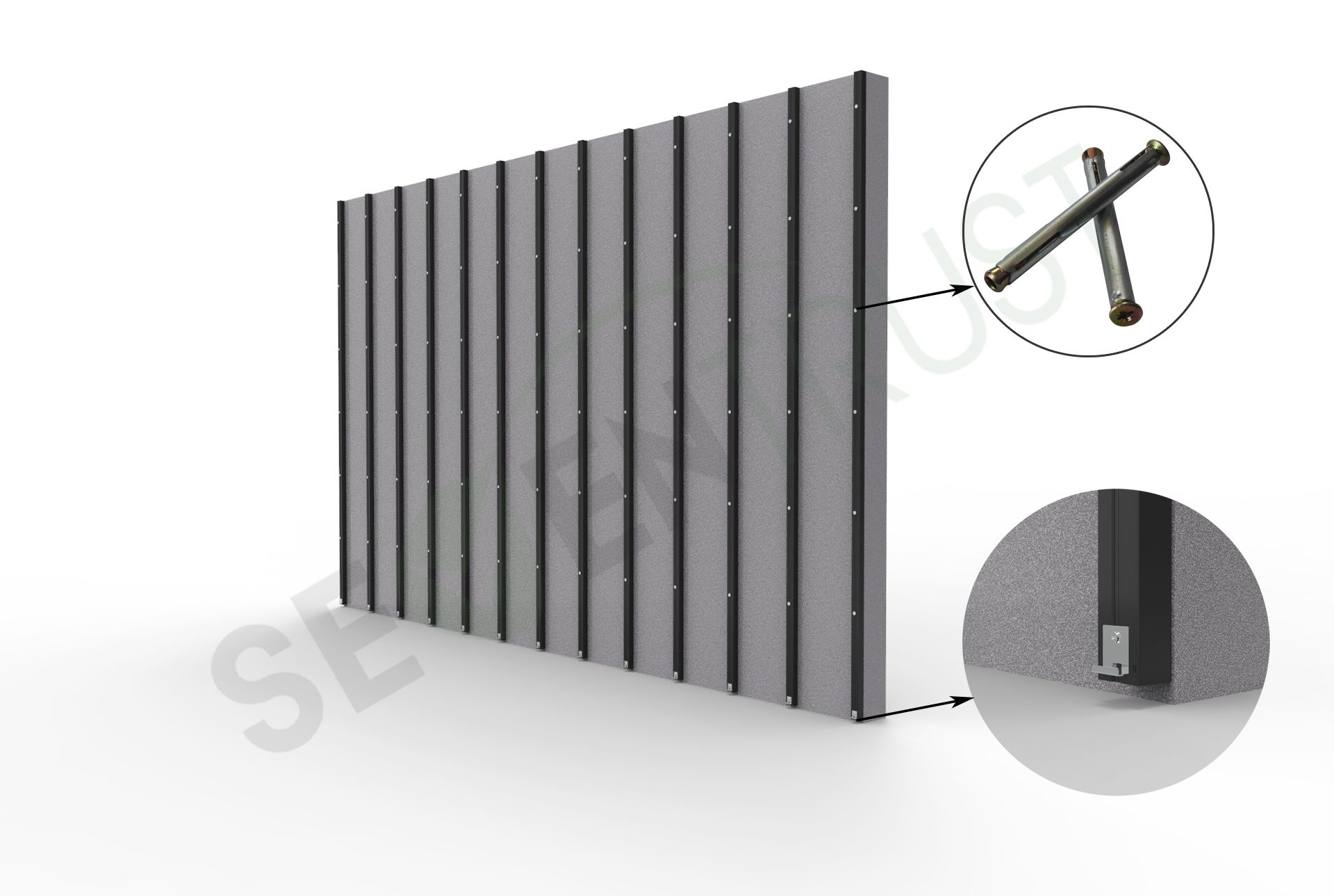 STD-156S21 WPC Wall Cladding