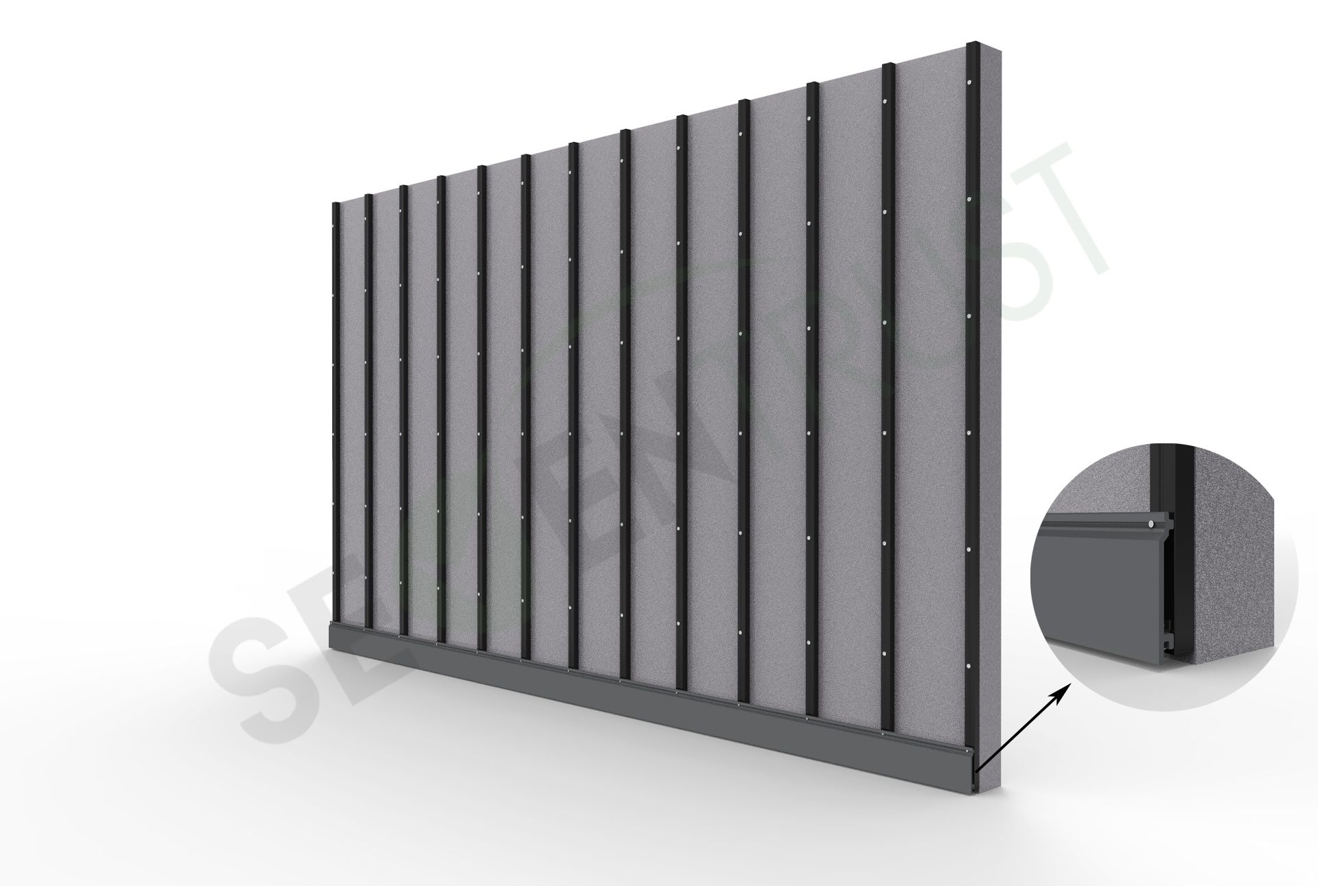 STD-156S21 WPC Wall Cladding