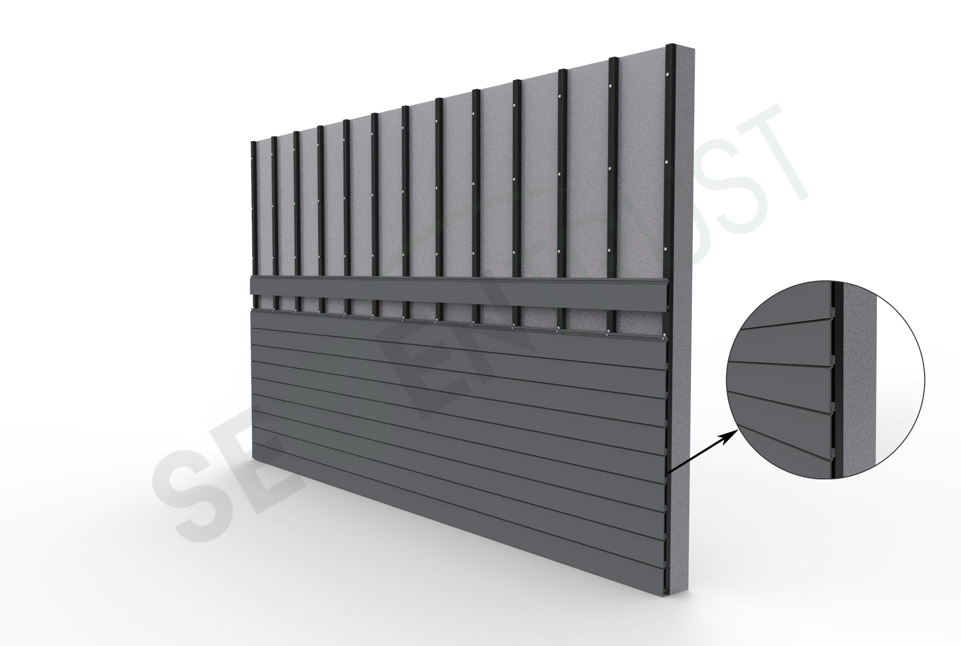 STD-156S21 WPC Wall Cladding