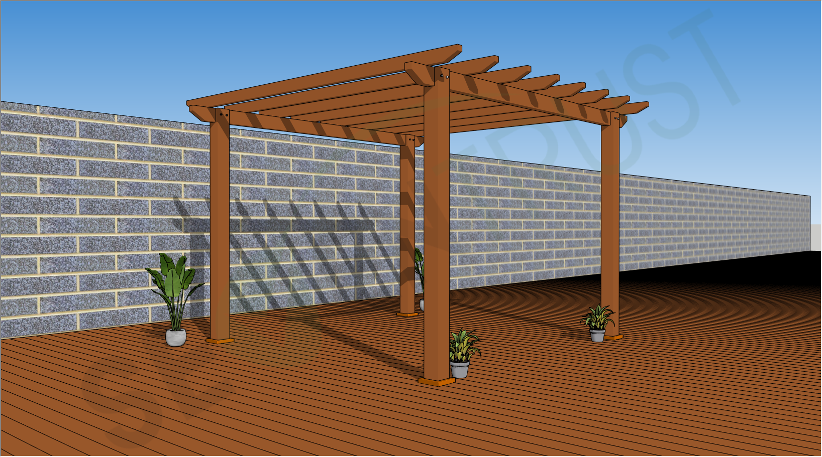 Composite Pergola