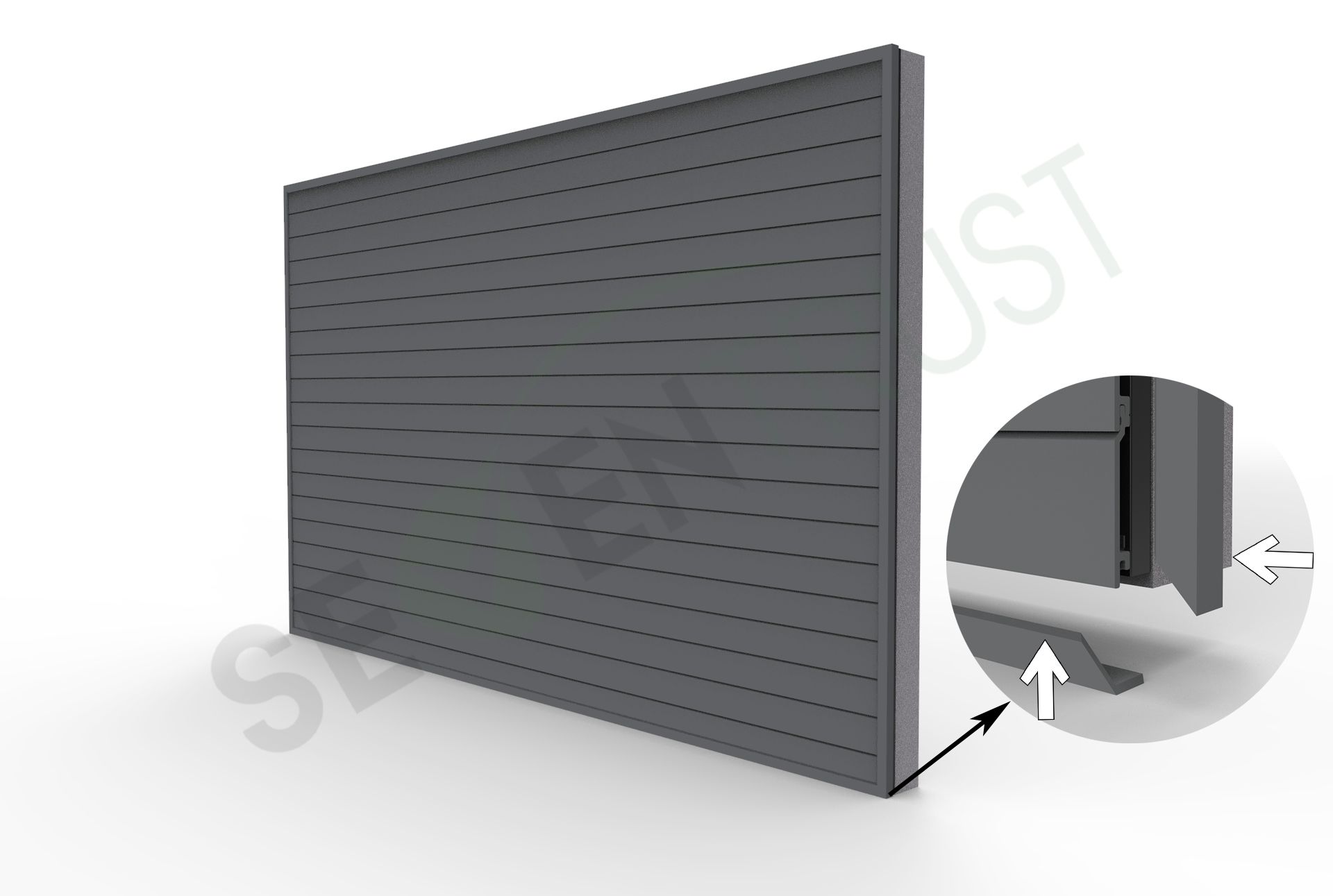 STD-156S21 WPC Wall Cladding