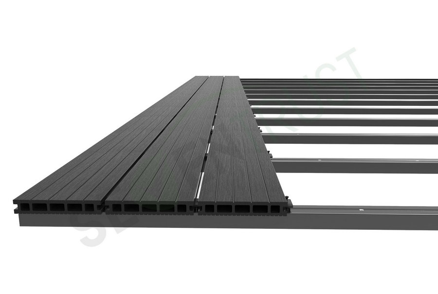 STD-140H23 3D Embossed Decking