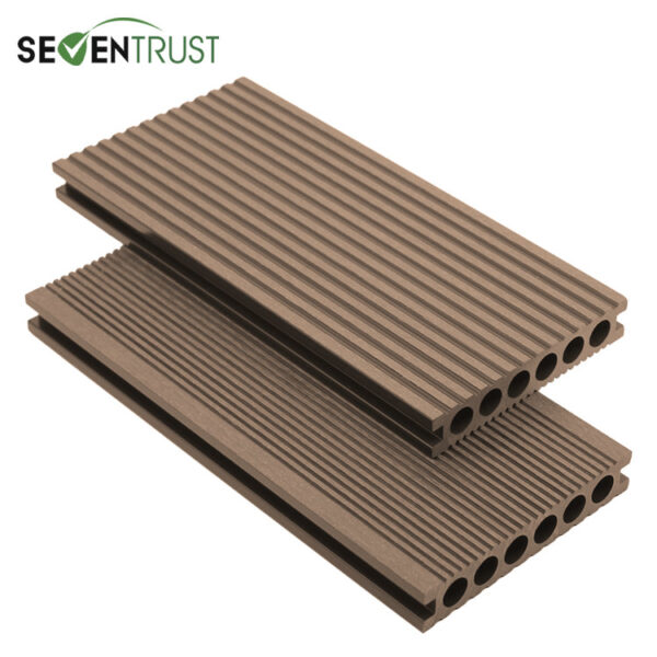 Chocolate Polymer Decking Floor