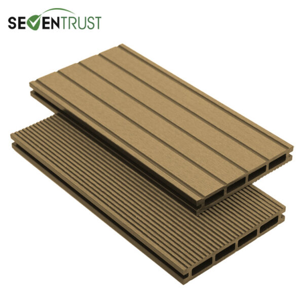 Teak Tongue & Groove Composite Decking