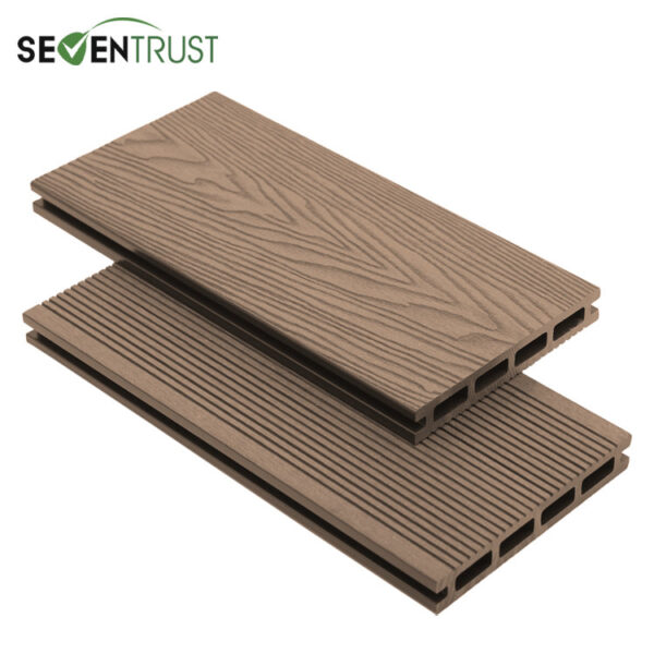 Chocolate Deepgrain Composite Decking Board