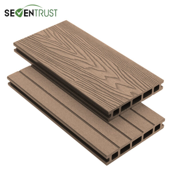 Chocolate WPC Decking Flooring