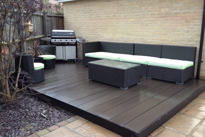 Green Wood Porch Flooring