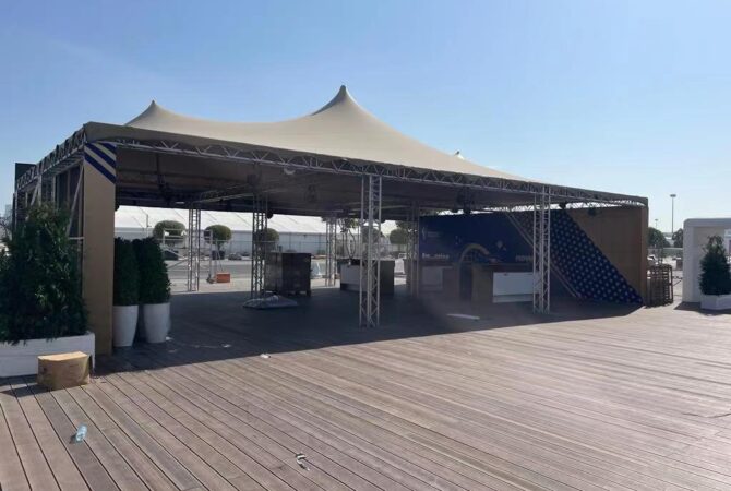 Qatar World Cup 20,000-square-meter WPC Decking Project