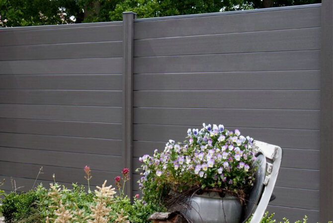 wpc fencing panels