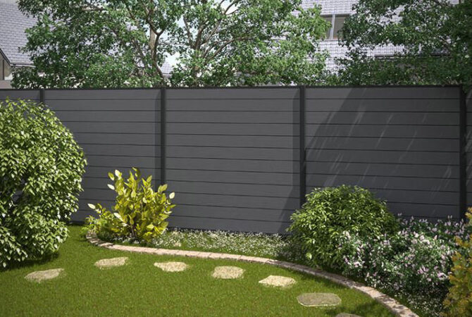 Outdoor Composite Privacy Fence