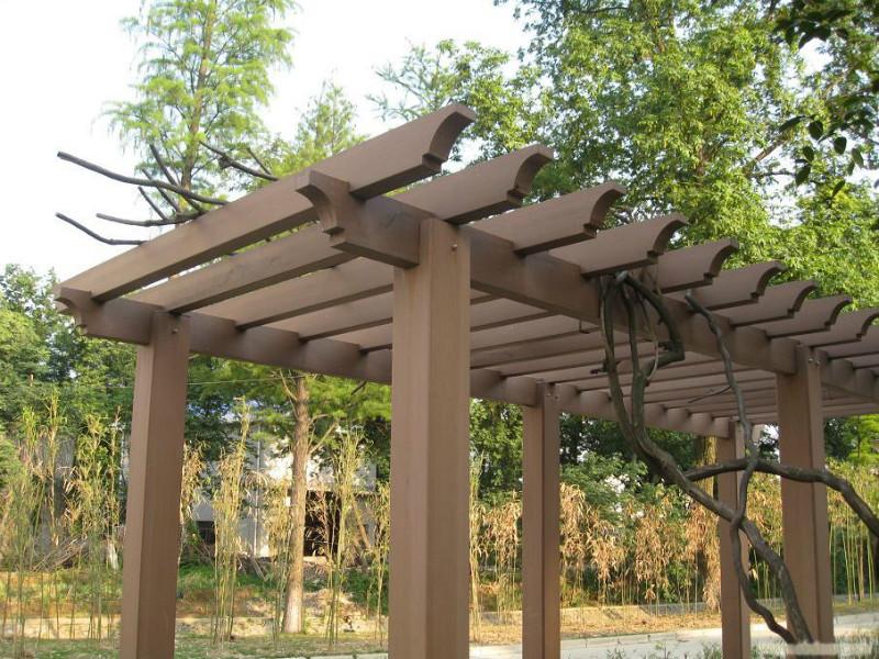 Discussion On The Design Of Plastic Wood Composite Material Pergola