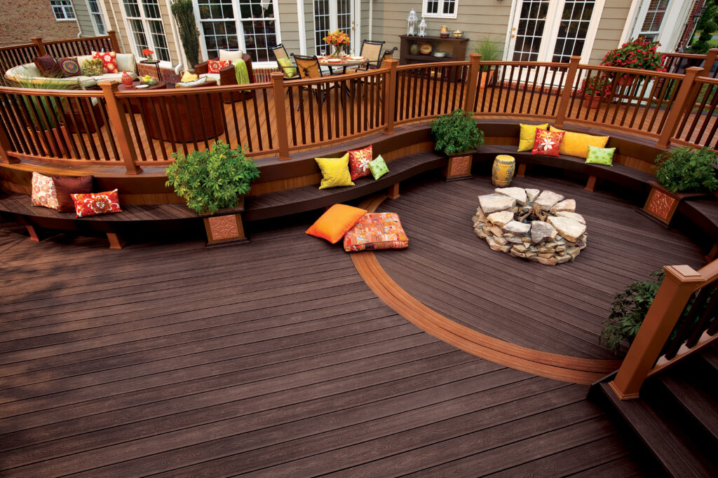 Plastic Wood Deck Appearance Design Principle