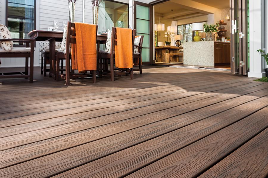 Plastic Wood Deck Appearance Design Principle