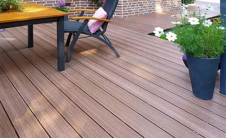 Research on Surface Texture and Decorative Properties of Wood-plastic Composite Decking