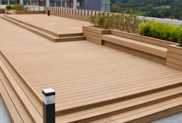 Insect-proof Imitation Solid Wood Outdoor Wood-plastic Composite Decking