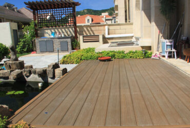 Plastic Wood Elastic Deck