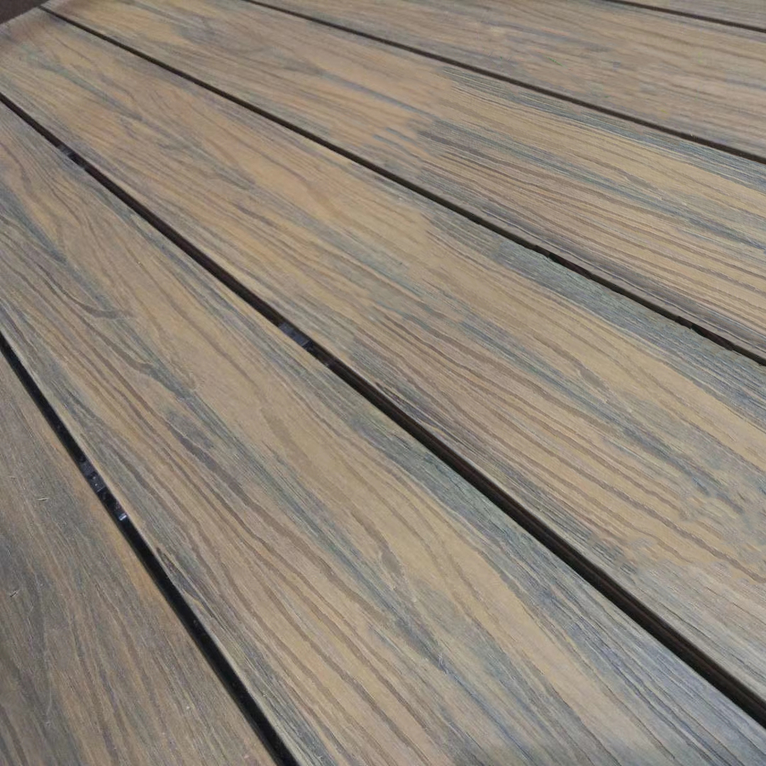 Installation effect of the co-extruded floor