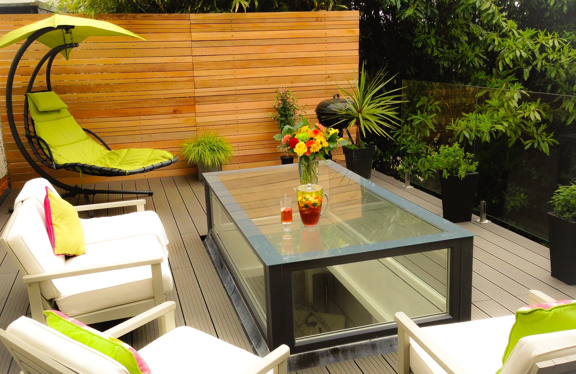 UK London Tim Terrace Decking