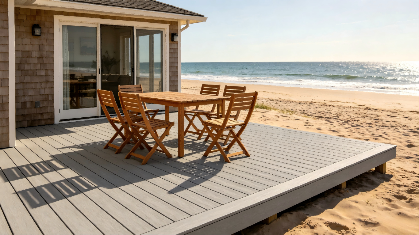 Coastal projects demand decking materials capable
